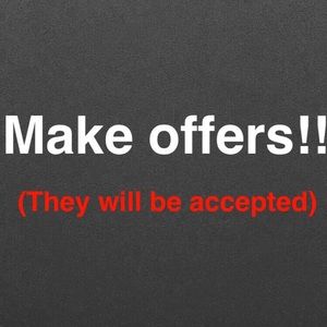 **CLOSET CLEAROUT** make offers